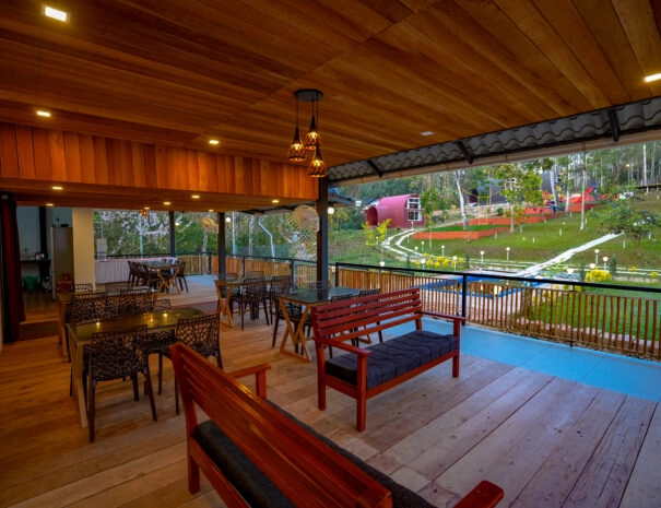 outdoor of best family resort in wayanad